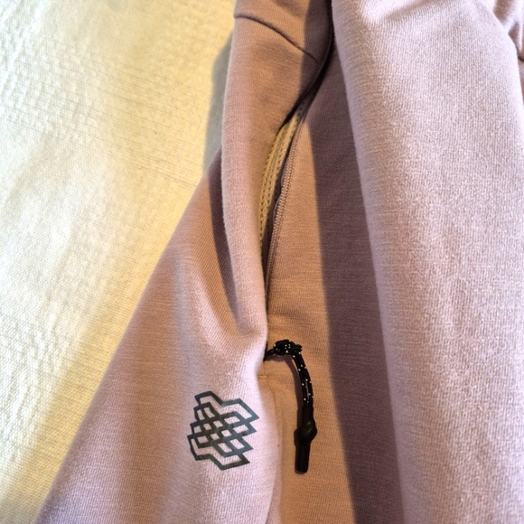 FLX Women's size 3X tall light purple athletic shorts, 2 zippered pockets VGUC - Picture 2 of 5